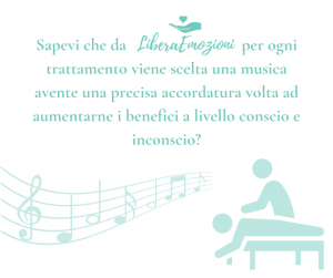 Musica con frequenze differenti per i trattamenti